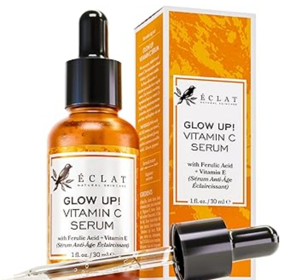 ECLAT Other - ECLAT GLOW UP! VITAMIN C SERUM WITH FERULIC ACID + VITAMIN E.         1 FL OZ